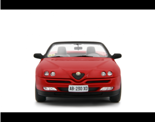Alfa Romeo Spider 2.0 T.Spark 16V 1995 ROSSO ALFA Laudoracing 1:18 Resinemodell (Türen, Motorhaube... nicht zu öffnen!)